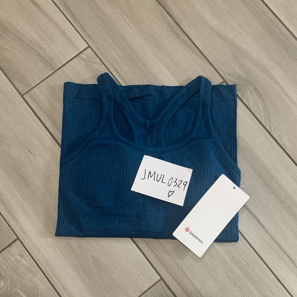 Lululemon Ebb To Street Tank * Blue Borealis - Picture 6 of 6